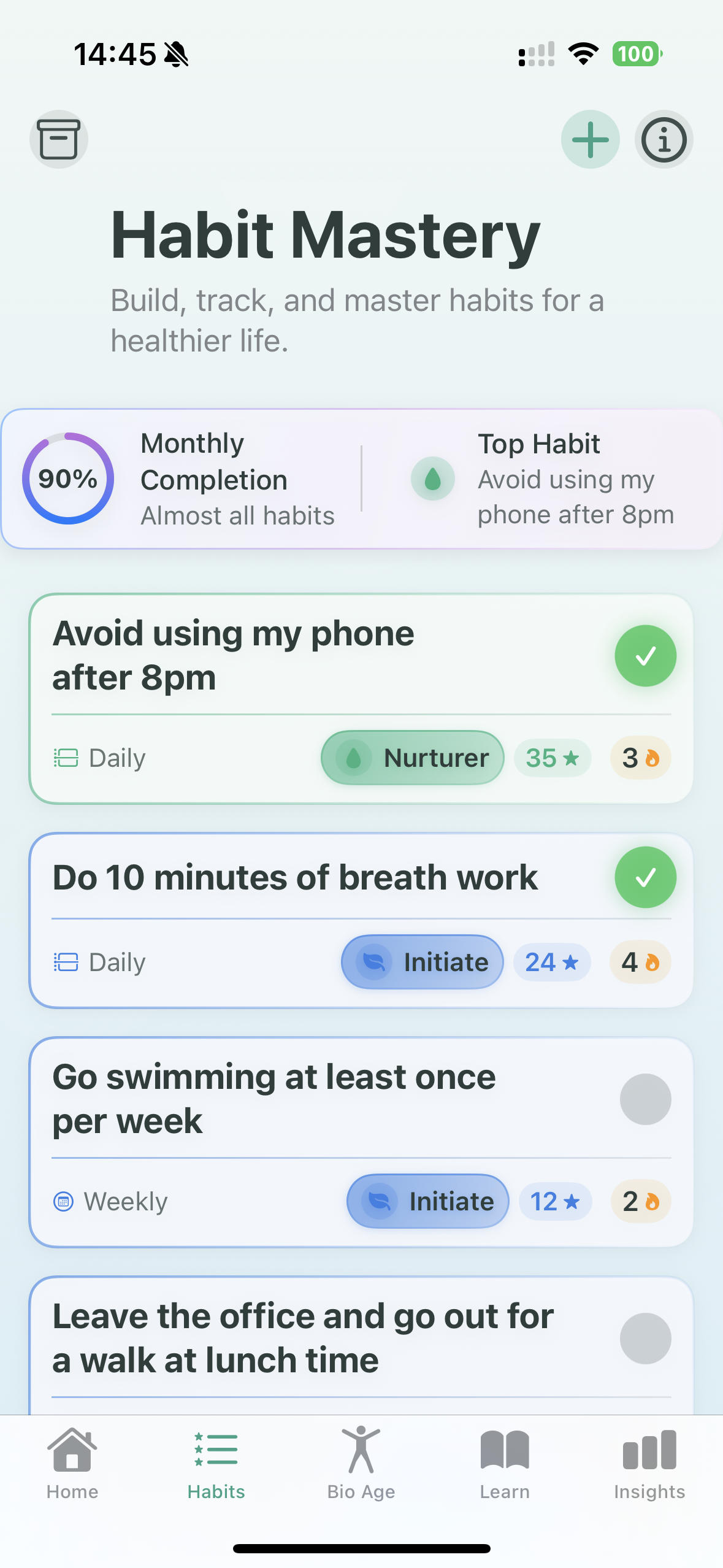 Média Longévité - Suivez votre score de longévité et votre âge biologique 3