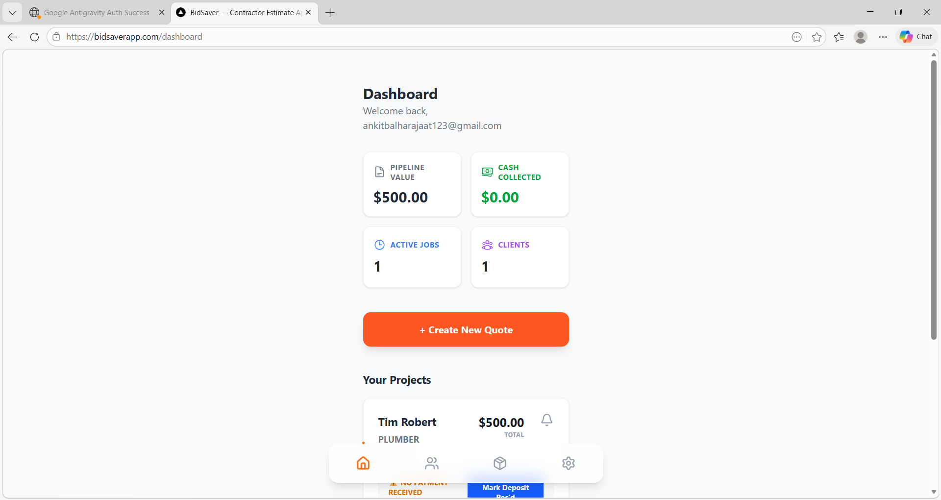 BidSaver - Screenshot 3 showing product features and functionality