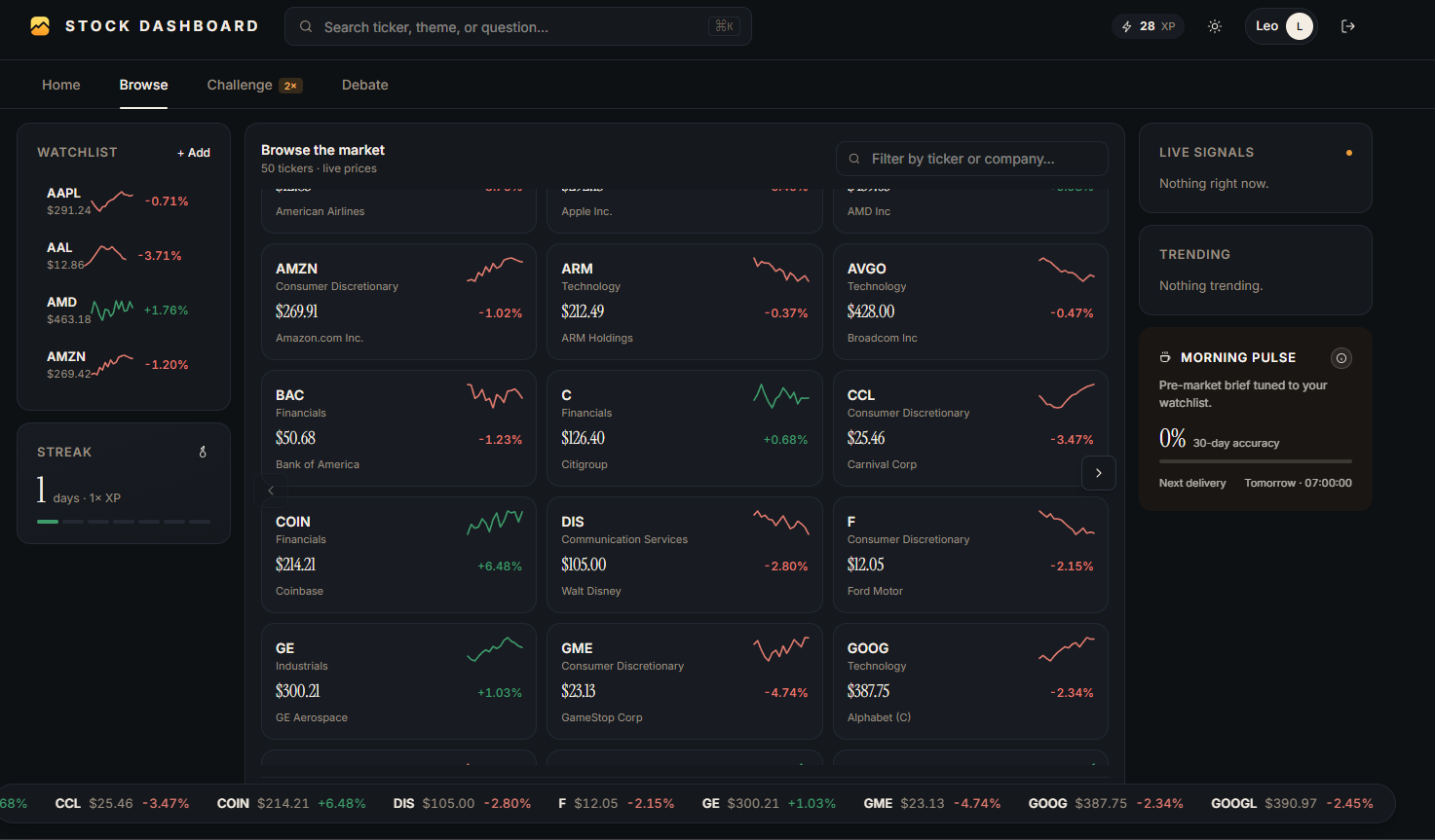 StockDashboard.com gallery image