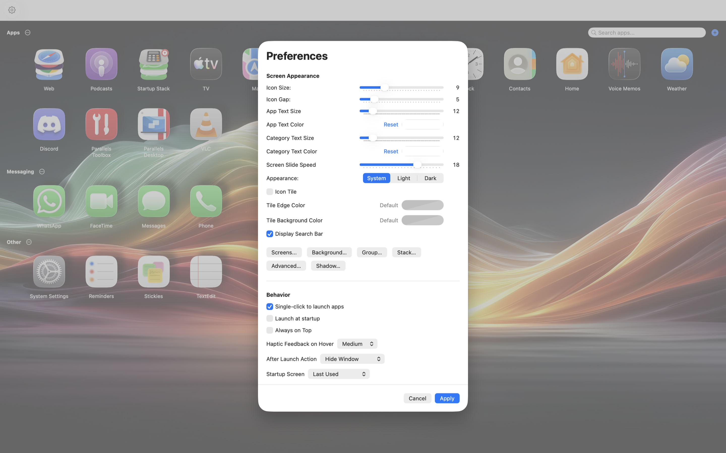 AppTela for macOS - Screenshot 2 showing product features and functionality