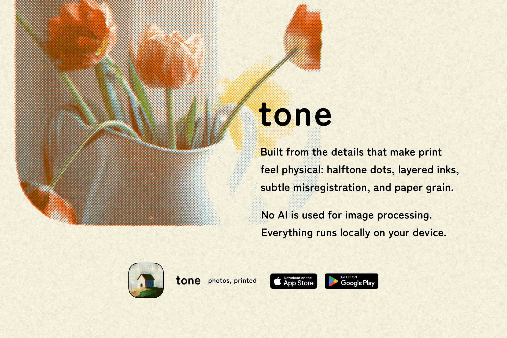 tone – Print-like photo editor gallery image