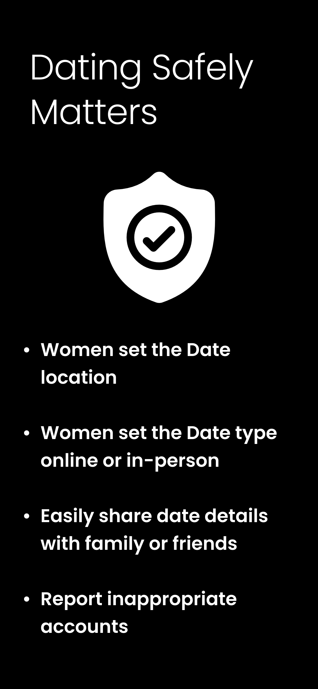 Media Hanya tarikh - Satu -satunya aplikasi dating tanpa berbual. 7