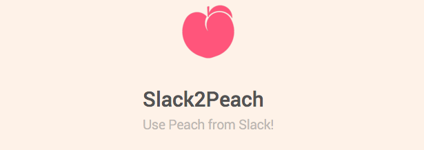 Slack2Peach gallery image