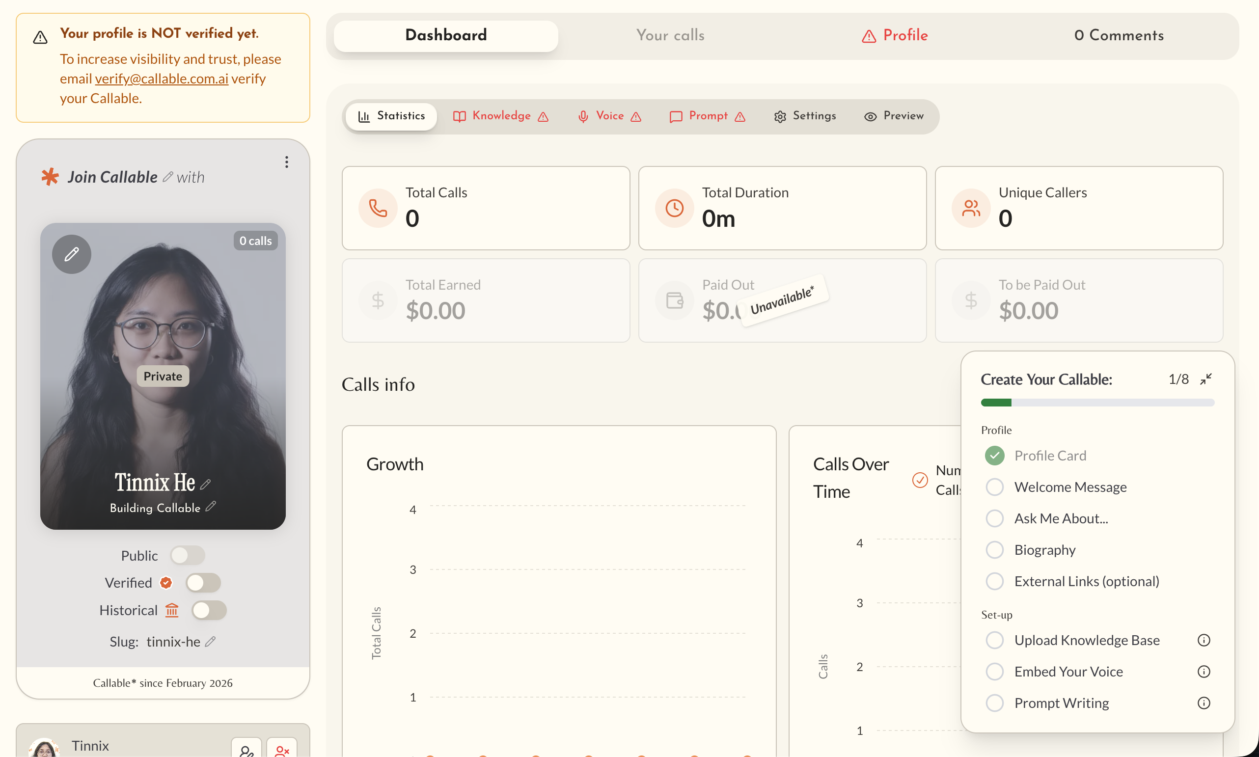 Callable* - Screenshot 3 showing product features and functionality