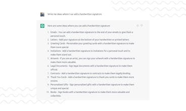 Handwritten Signature Generator gallery image