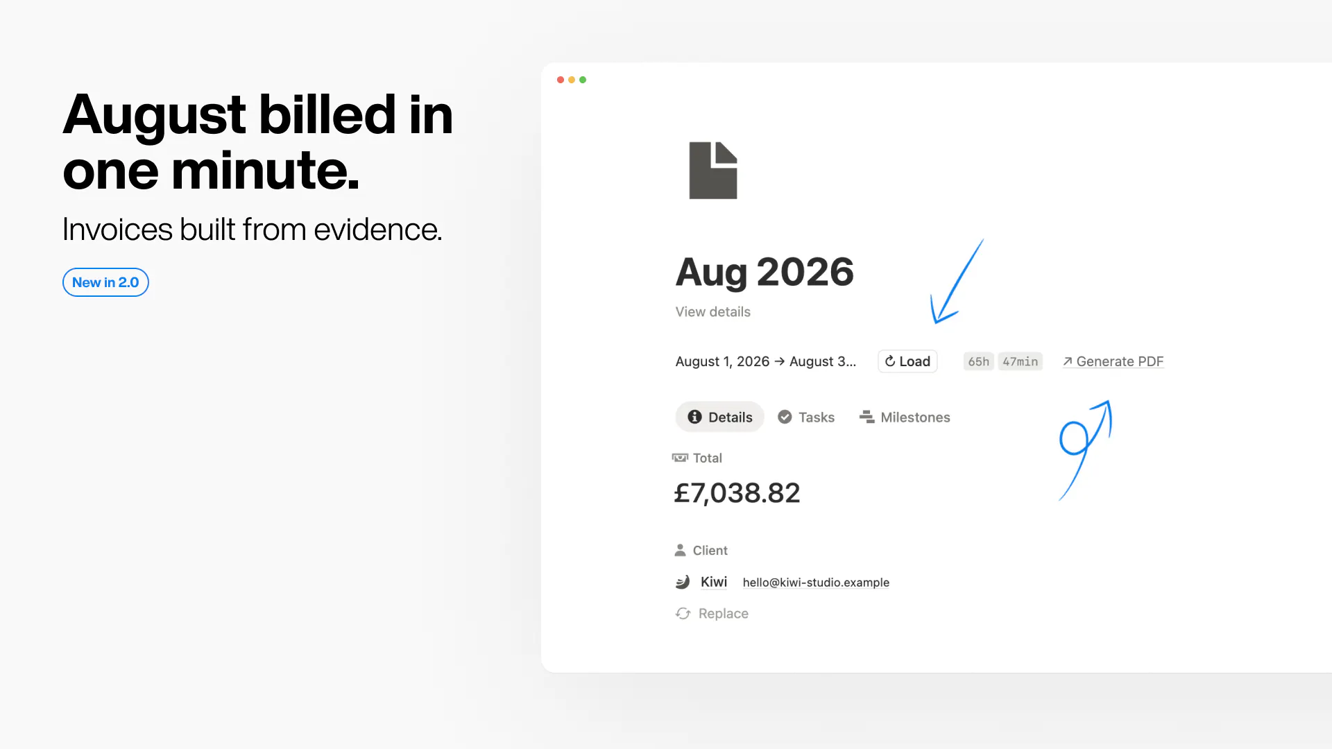 TimeOS 2.0: Bill your hours in Notion. screenshot 4