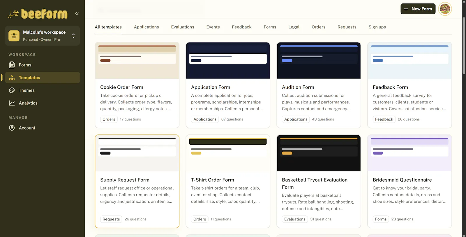 BeeForm screenshot 3