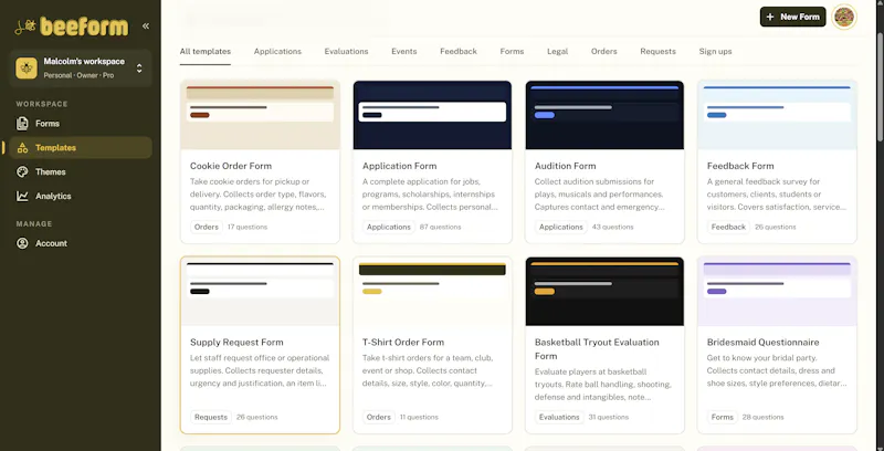BeeForm screenshot 3