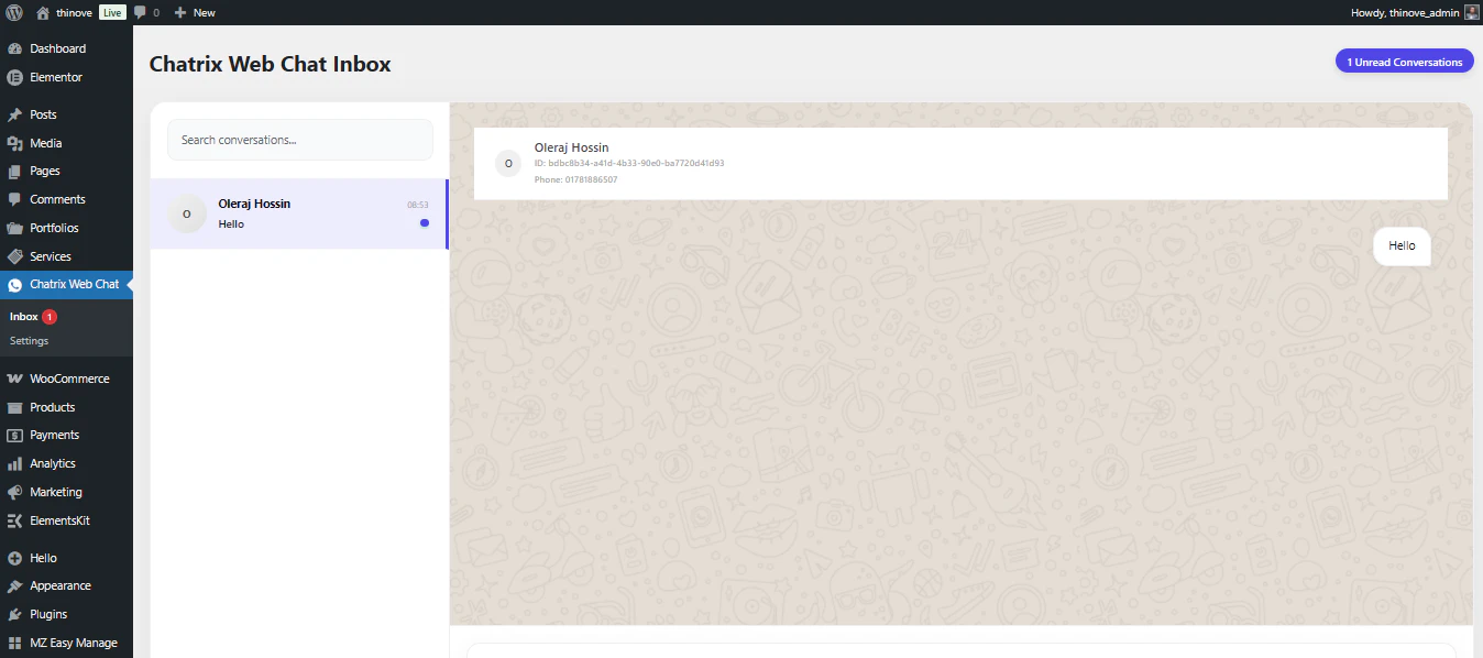 Chatrix Web Chat screenshot 4