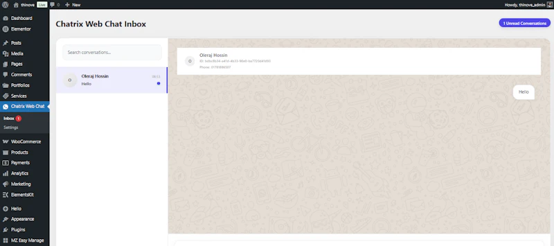 Chatrix Web Chat screenshot 5