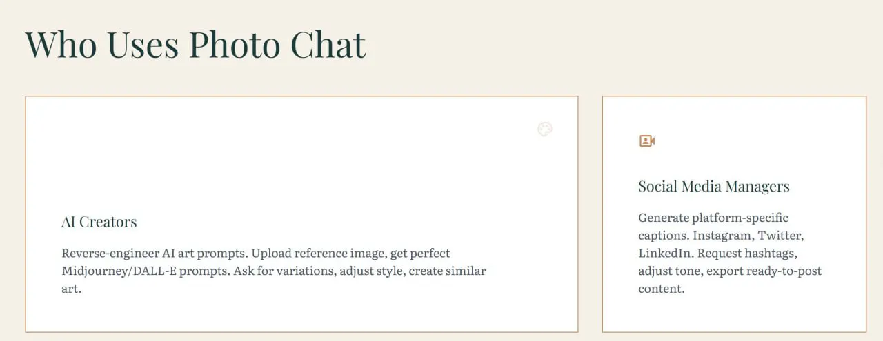 Photo Chat gallery image