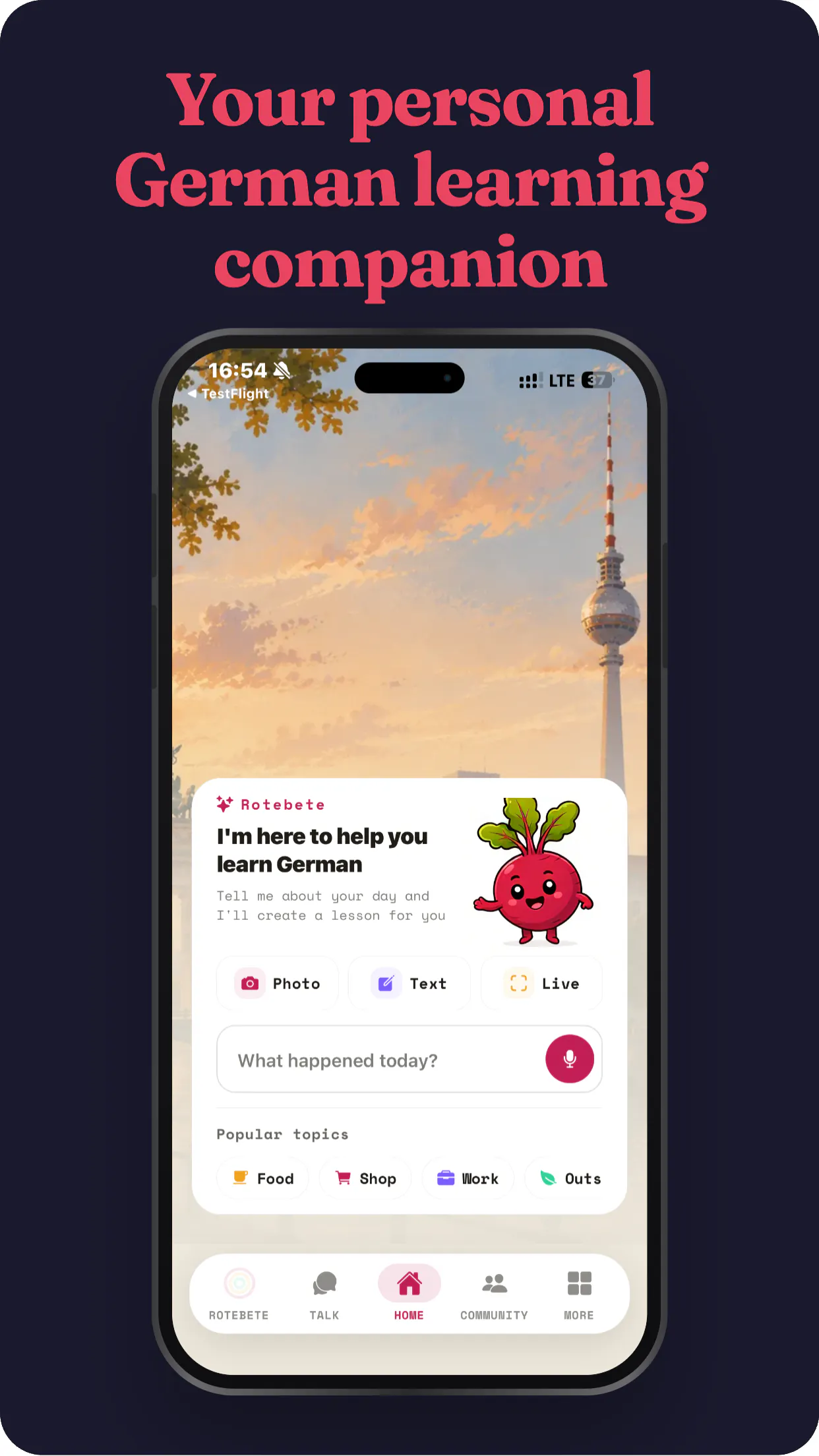 Rotebete 截图 1