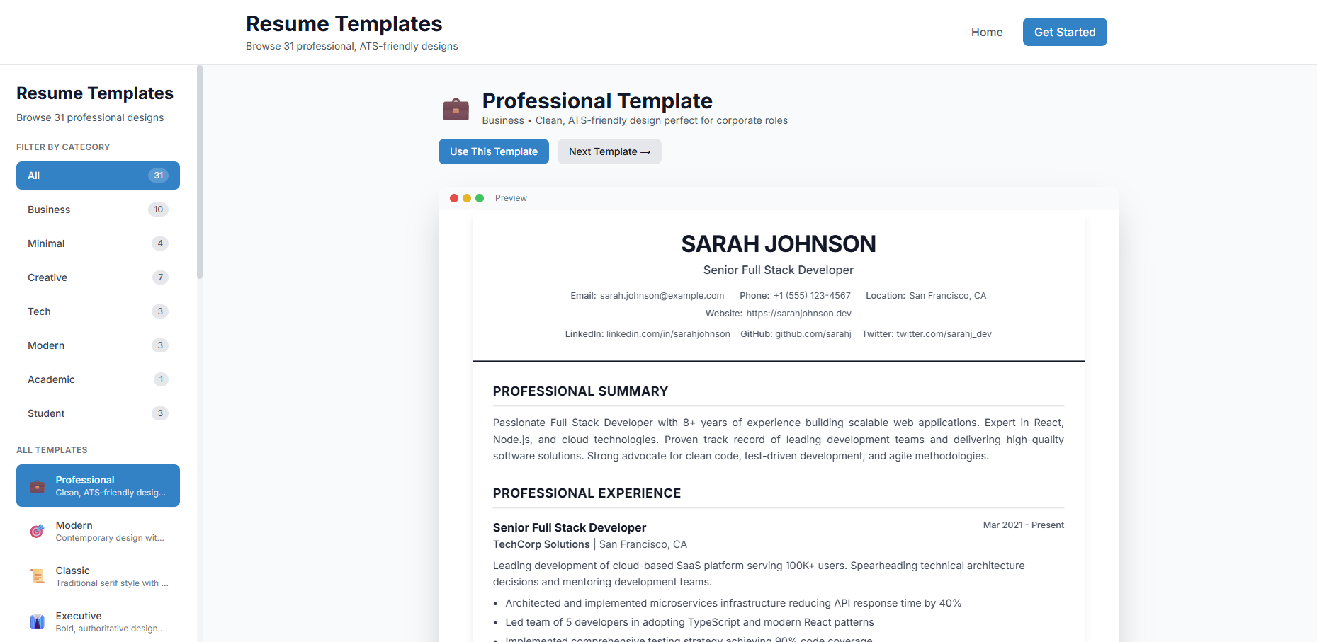 V CV - Screenshot 3 showing product features and functionality