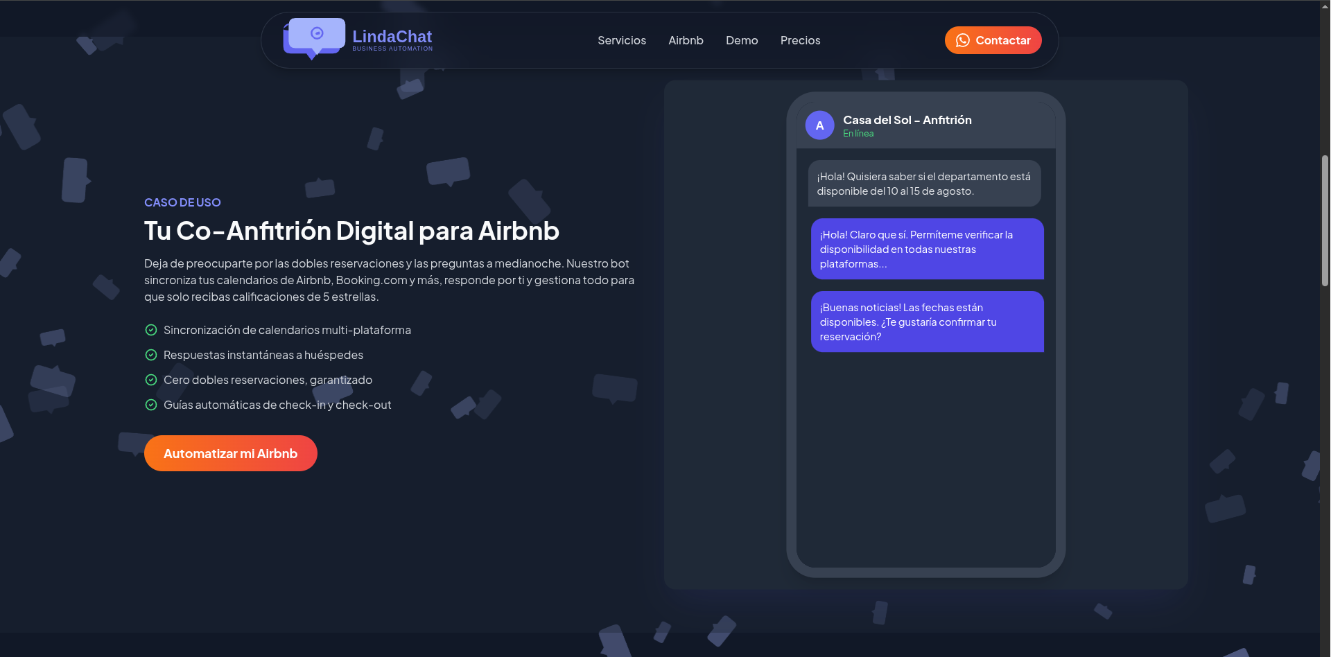 lindachat - कम-कोड छोड़ें;व्हाट्सएप, सीआरएम-रेडी के माध्यम से एआई चैटबॉट्स बनाएं। मीडिया 1