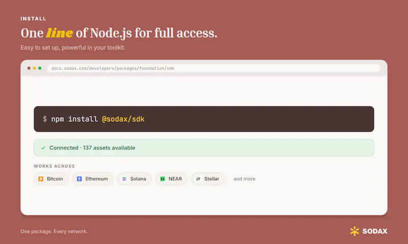 SODAX SDK screenshot 3