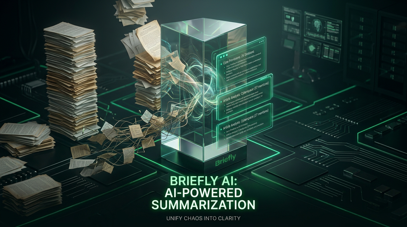 Briefly - Main product screenshot demonstrating key features and user interface