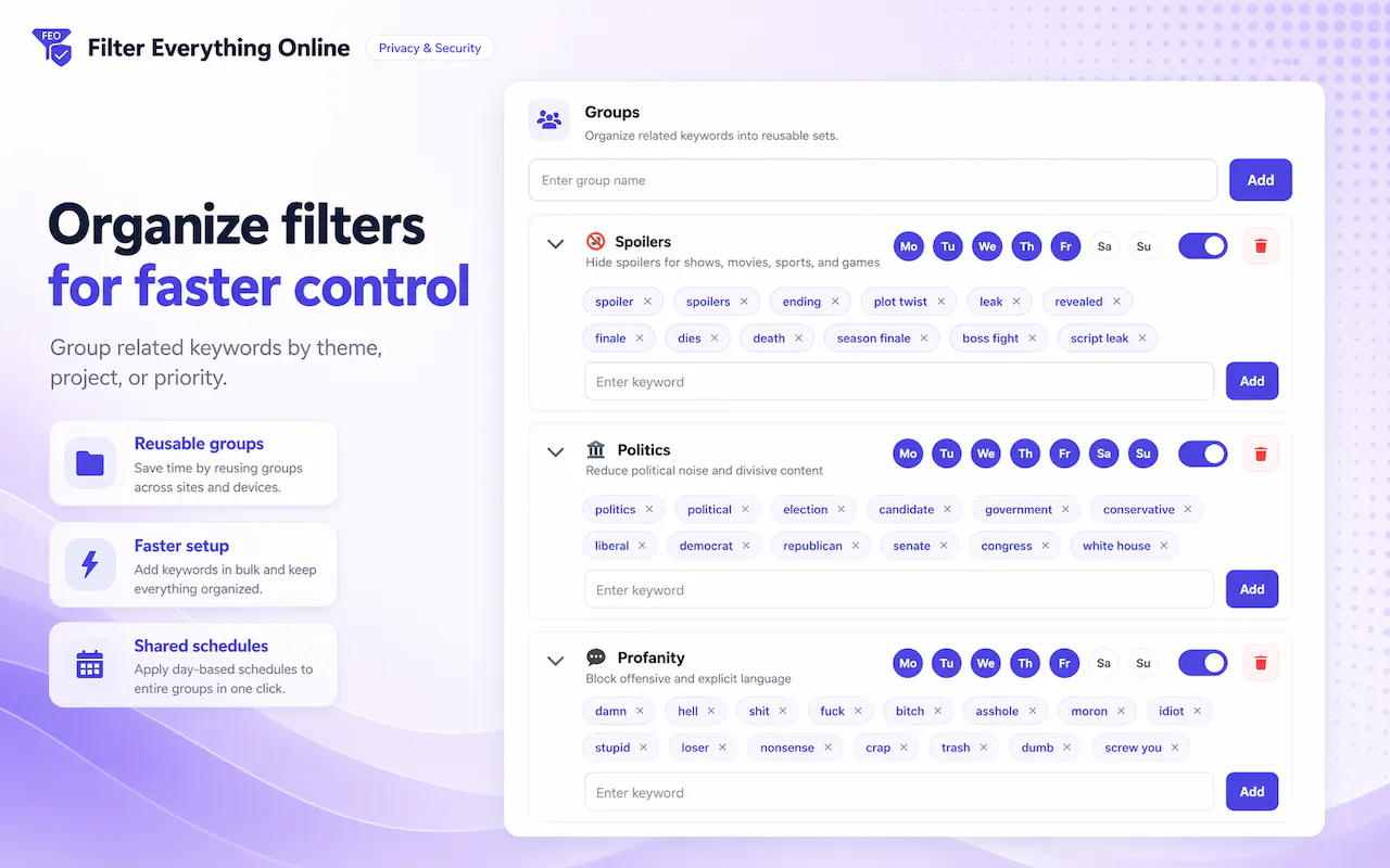 Filter Everything Online gallery image