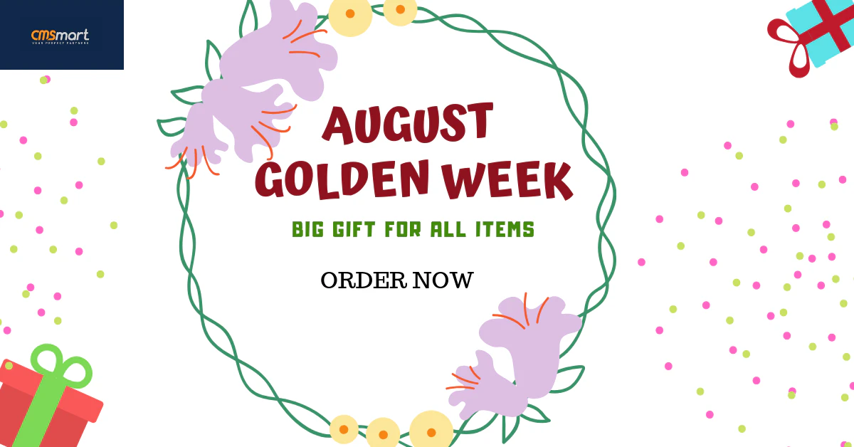 August golden week customer appreciation