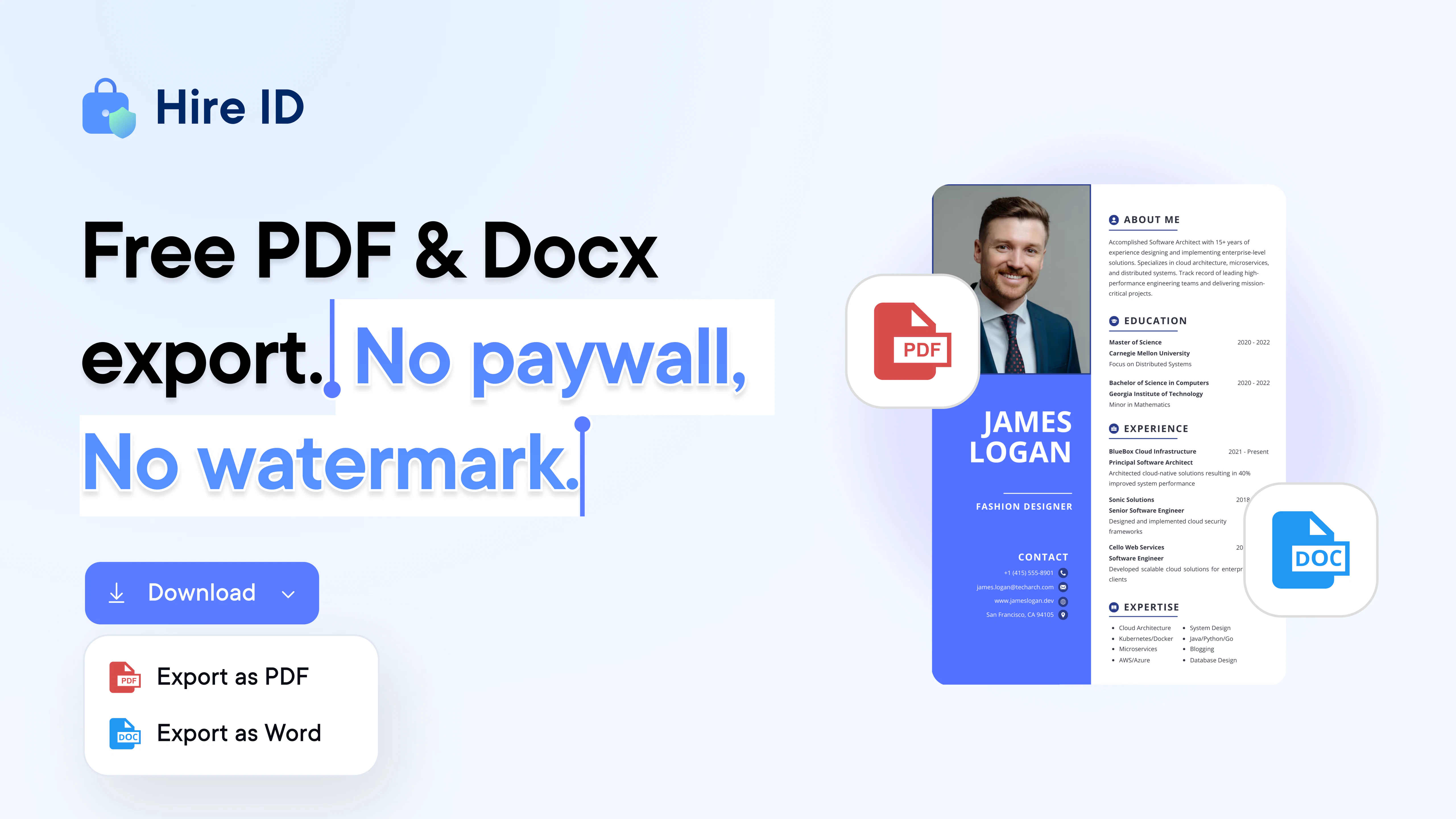Hire ID screenshot 2