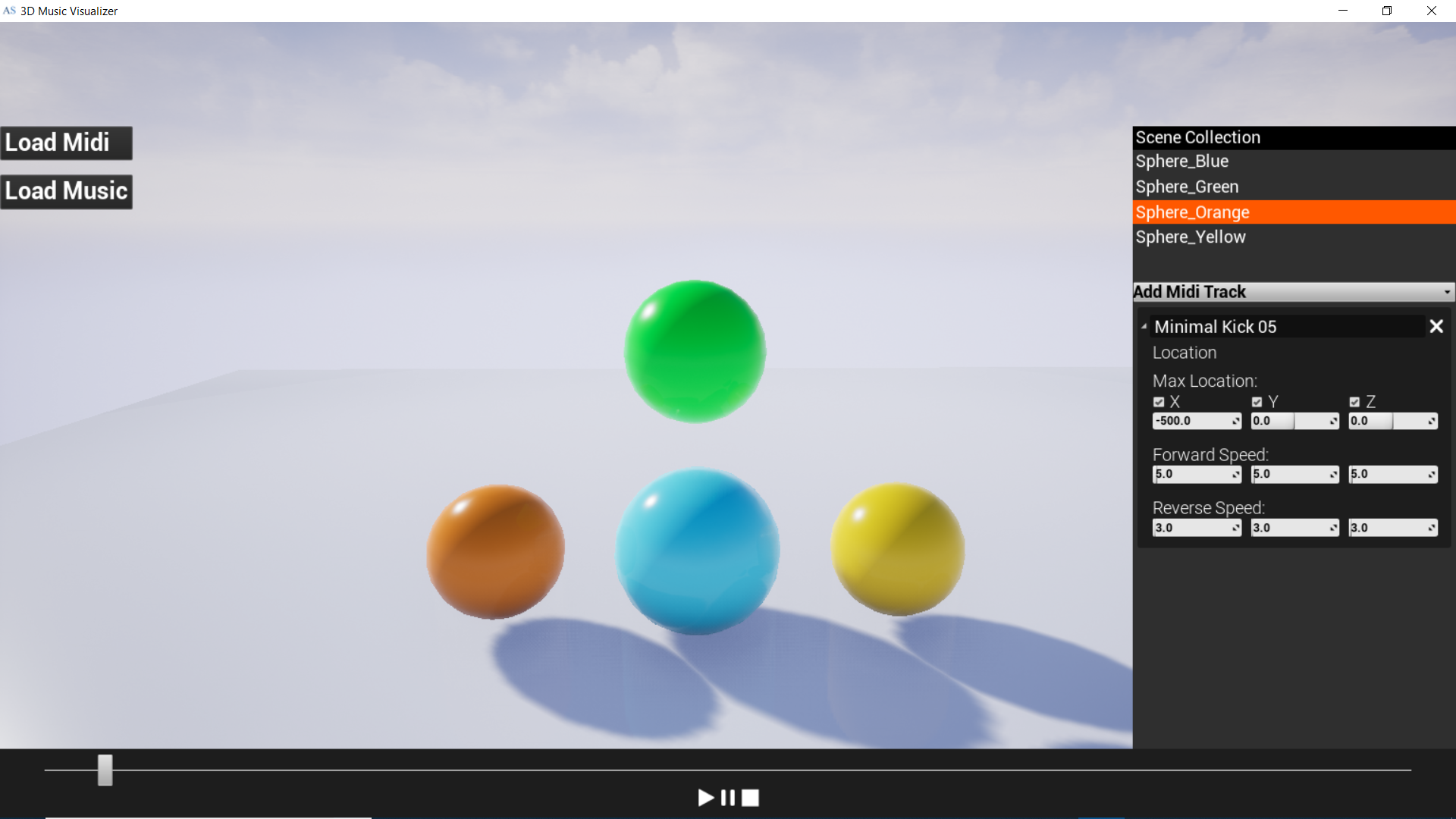 3D Music Visualizer gallery image
