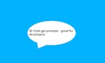 50 Chat gpt prompts for developers image