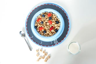 Munchy Play Vroom-Vroom Kids' Plate gallery image