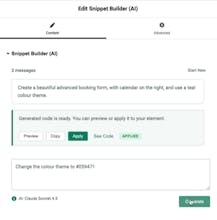AI-powered snippet plugin for WordPress gallery image