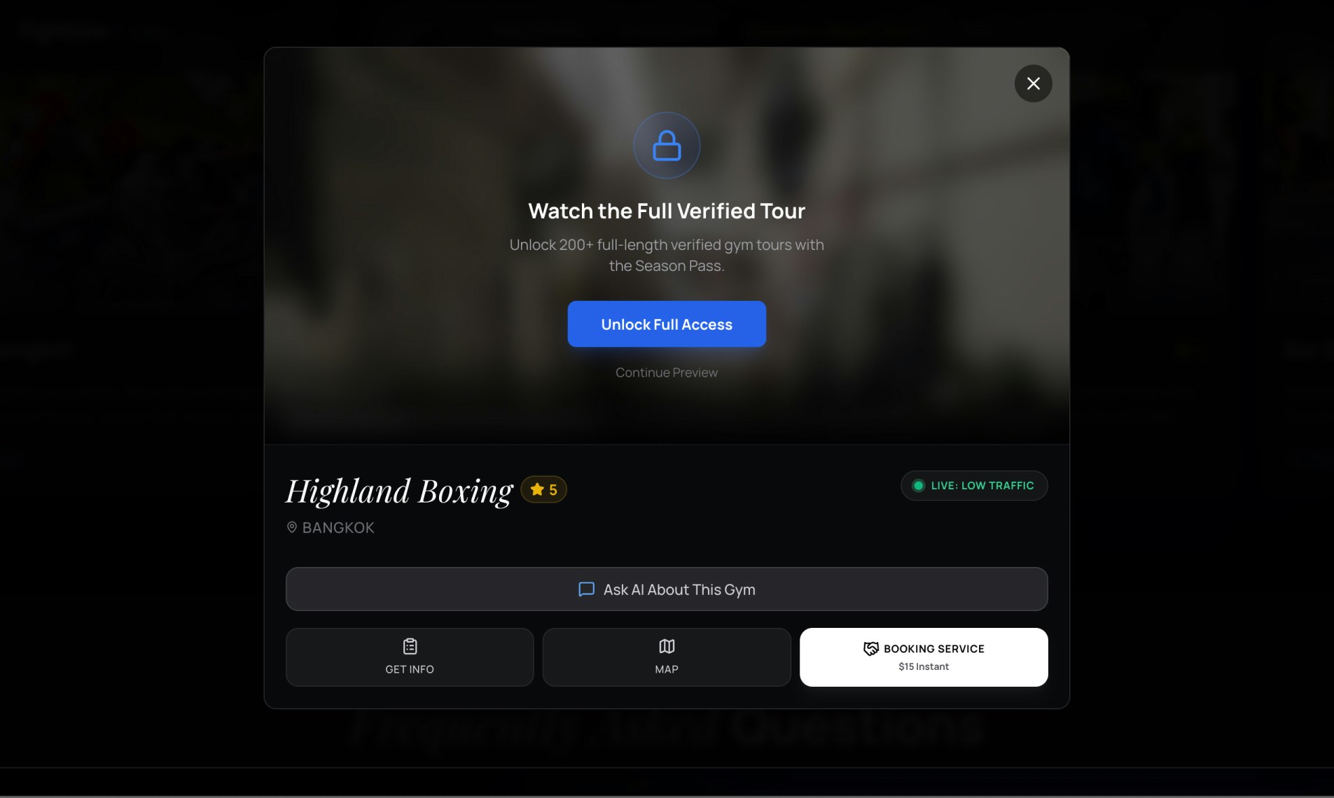 Fightlore Plus - Screenshot 3 showing product features and functionality