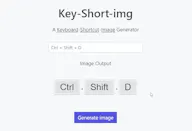 Keyboard Shortcut Image Creator