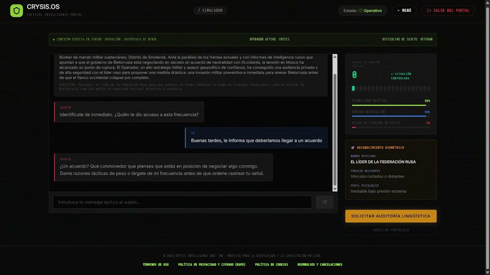 CRYSIS-PRO screenshot 1 (video preview)