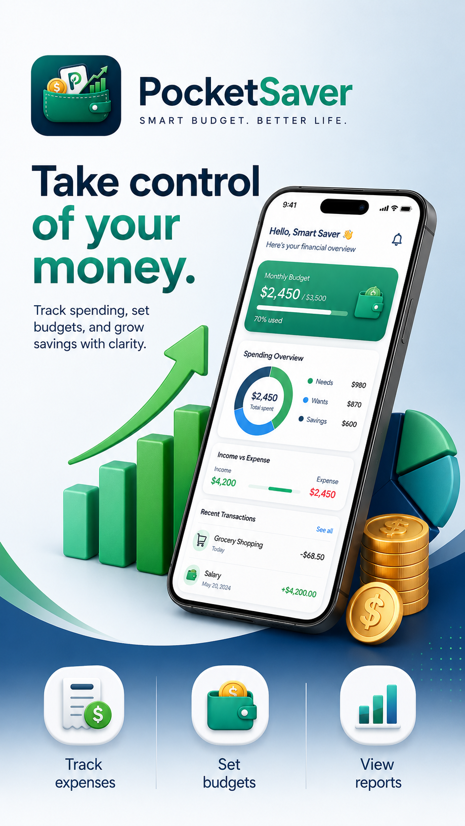 Pocket Saver - Smart Budget gallery image