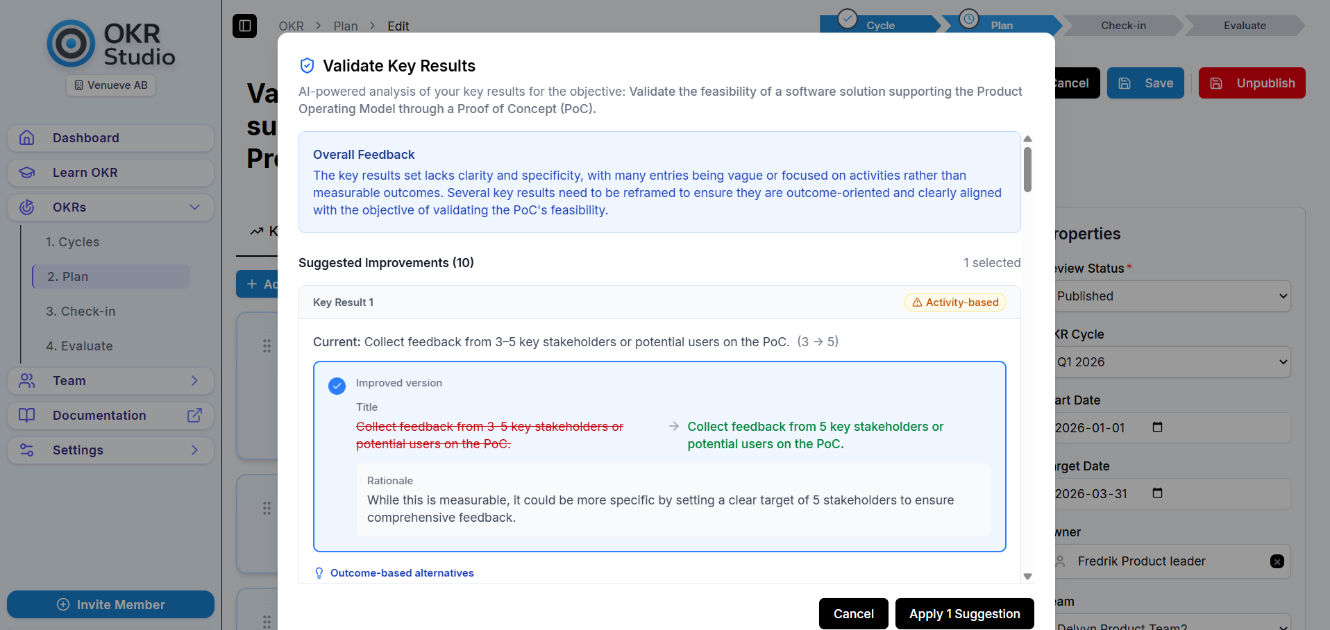 Delvyn OKR Studio media 4