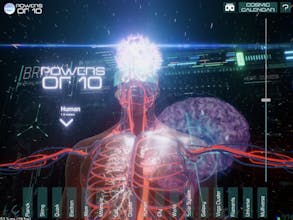 Powers of 10: VR/iOS app & Universe sim gallery image