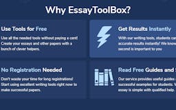 Essay ToolBox media 2
