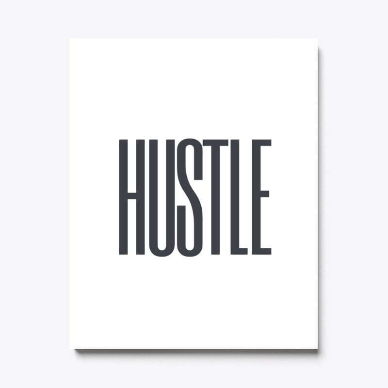 HUSTLE MVMT Wall Art gallery image