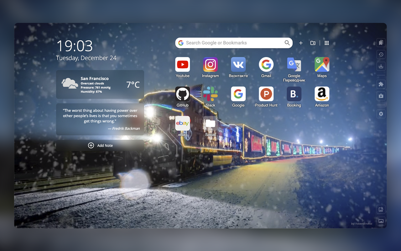 Homey for Chrome gallery image