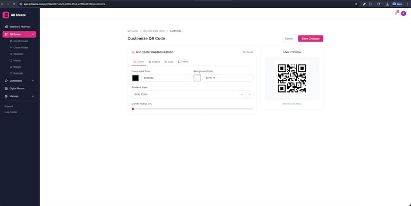 QrBreeze screenshot 4