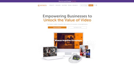 Wowza Streaming Cloud gallery image