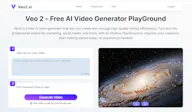 AI Video Generator powered by Veo2