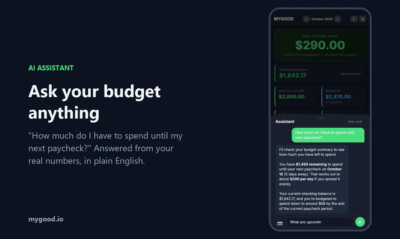 MyGood screenshot 1