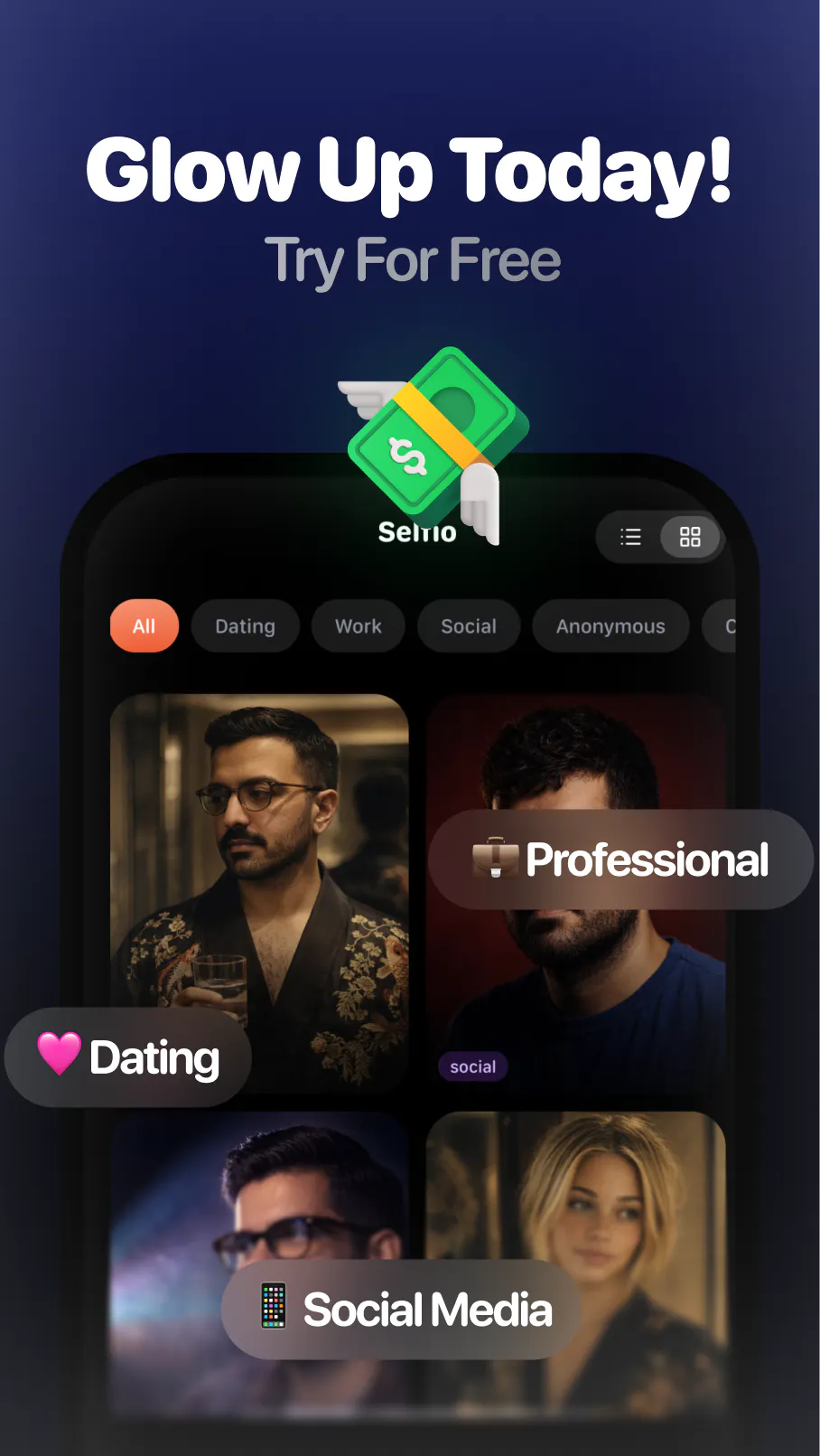 Selfio - Simple AI Profile Maker gallery image
