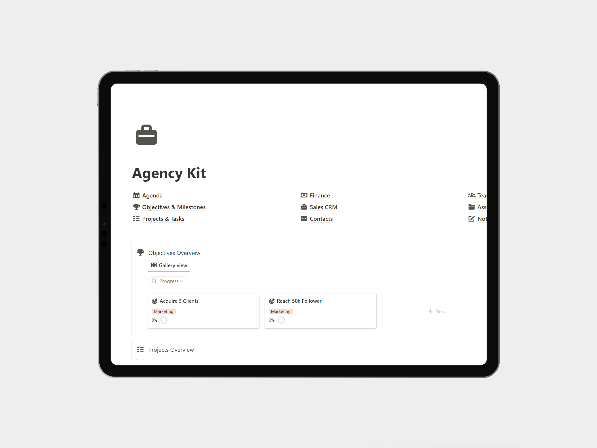 Notion Agency Kit