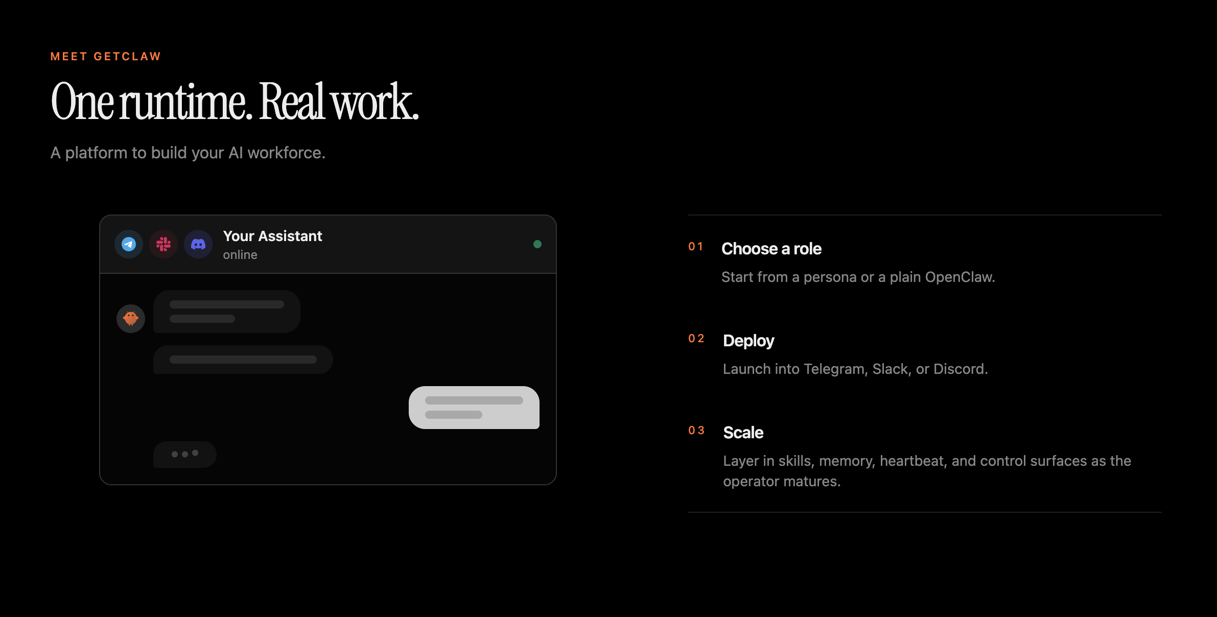 getclaw - Screenshot 2 showing product features and functionality