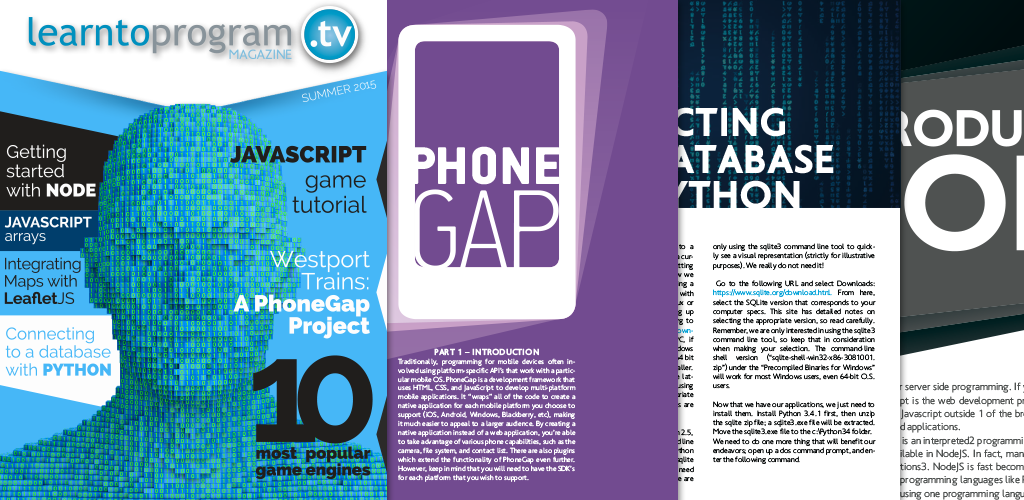 LearnToProgram Magazine gallery image