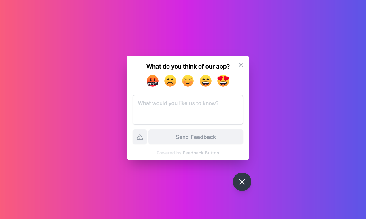 Feedback Button gallery image