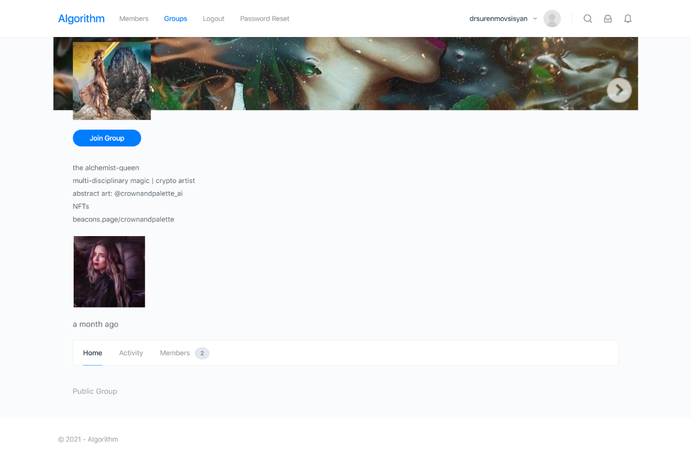 AIgorithm gallery image