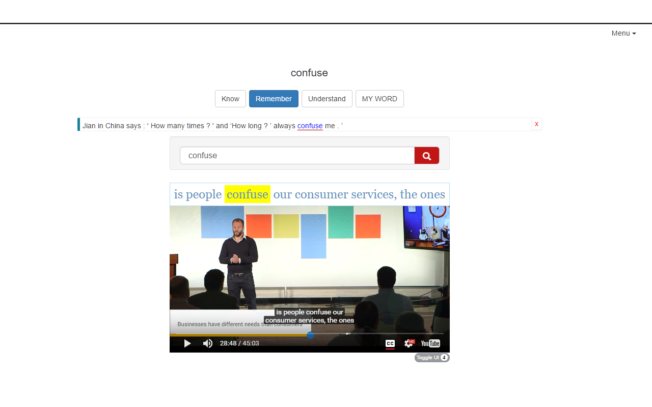 Vocabulary builder | VoPhaSe gallery image