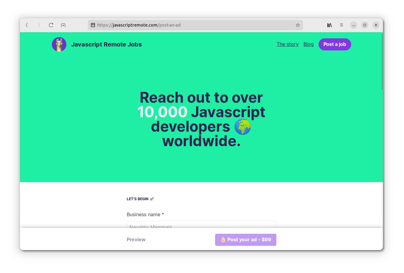 Javascript Remote Jobs gallery image