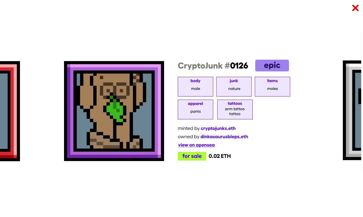 CryptoJunks gallery image