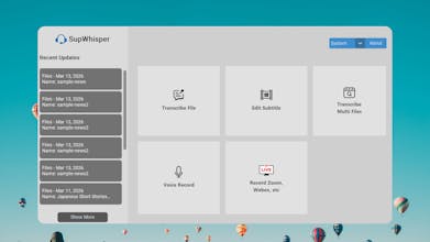 SupWhisper gallery image